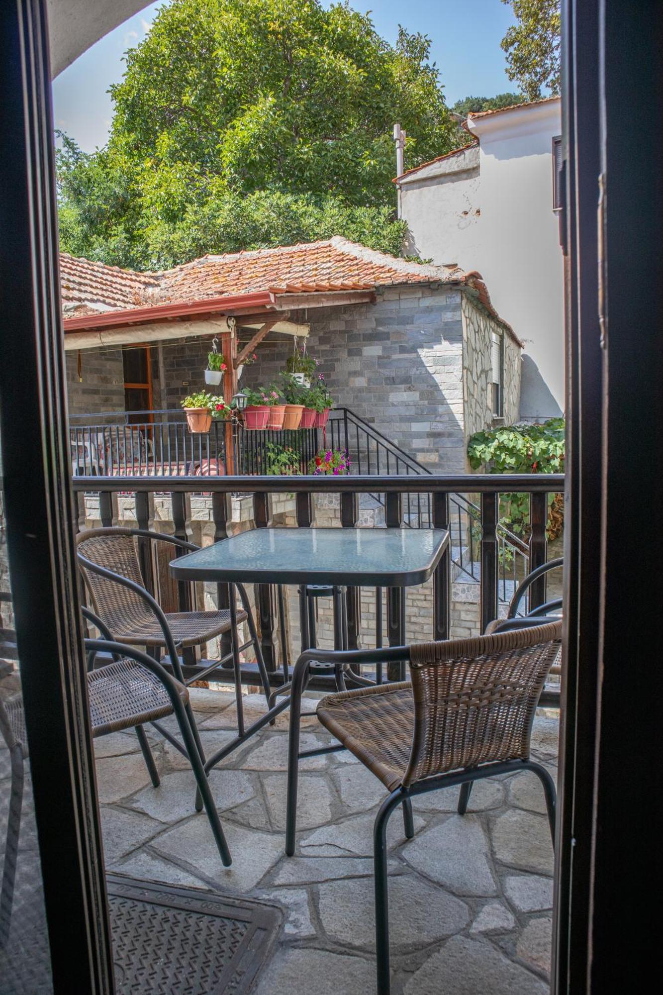 Maries Thasos Stone Villa Buitenkant foto
